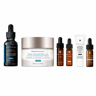 SkinCeuticals Triple Lipid Restore 48ml and Collagen Pro-Solution 30ml with P-TIOX, C E Ferulic, Advanced Brightening and HA Intensifier samples
