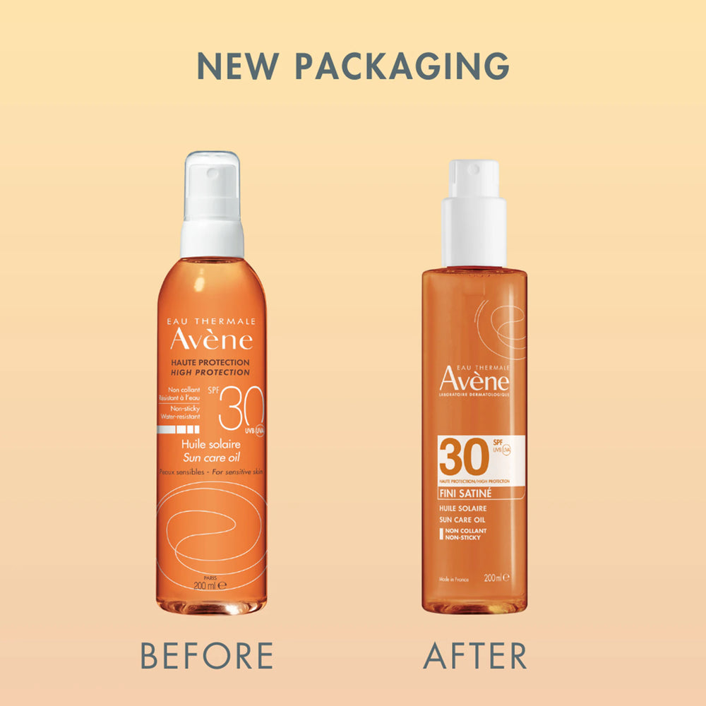 Avène Sun Sensitive Sun Oil Spray SPF30 — formula and texture