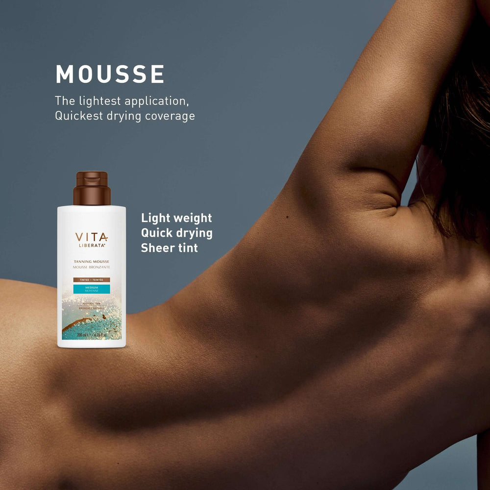 Vita Liberata The Mousse, Tinted Lasting Tan, Ultra Dark NEW