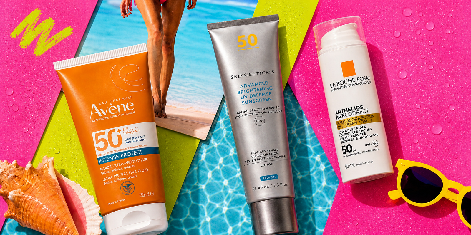 A curated skincare routine edit from theskinbay, cleanse, treat, hydrate, protect