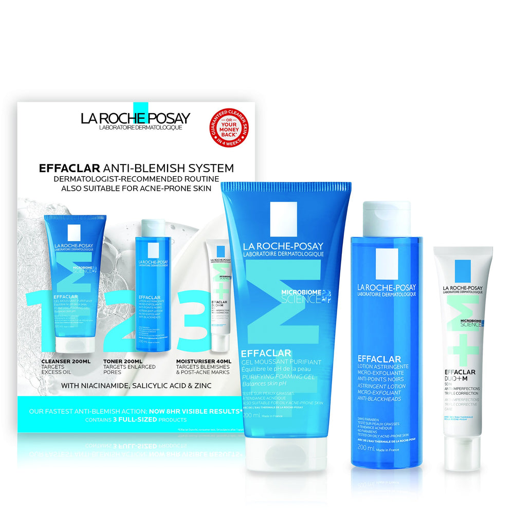La Roche-Posay Effaclar 3-Step Anti-Blemish System Kit