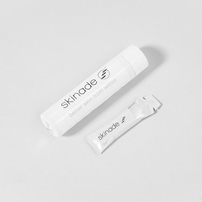 Skinade 30 Day Frequent Flyer Edition 10 x 150ml bottles
20 x 15ml sachets