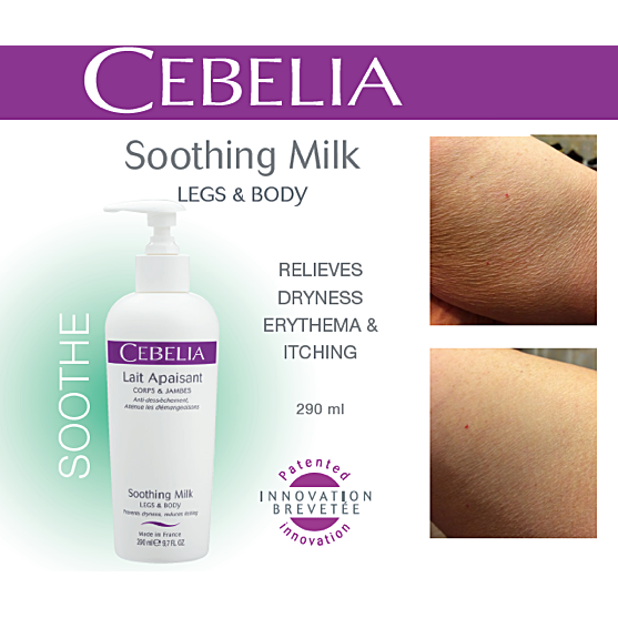 Cebelia Soothing Milk Legs & Body 290ml Cebelia