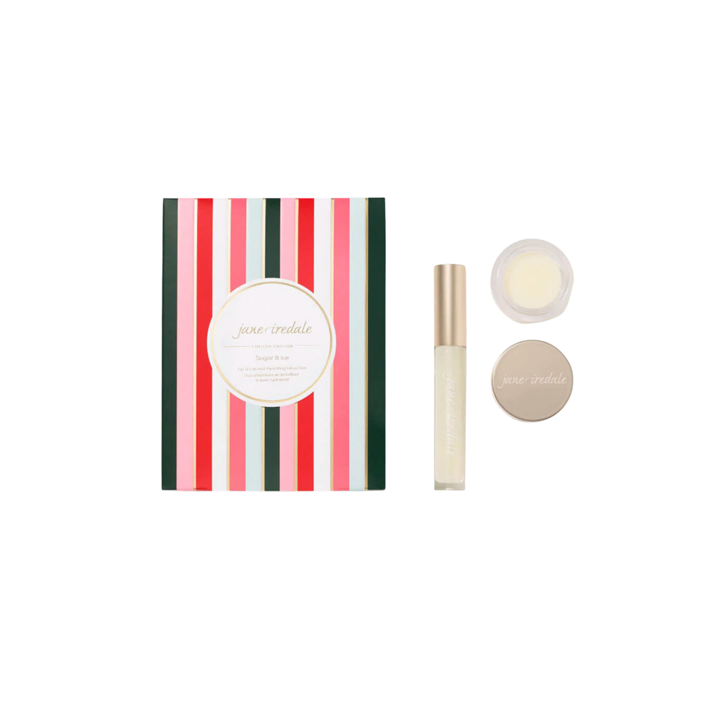 Jane Iredale - Everything Nice - Sugar & Ice Lip Scrub and Hydrating Gloss Duo make up