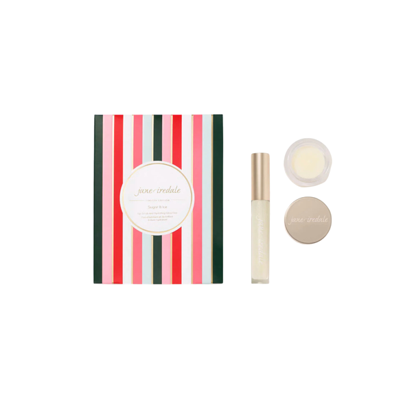 Jane Iredale - Everything Nice - Sugar & Ice Lip Scrub and Hydrating Gloss Duo