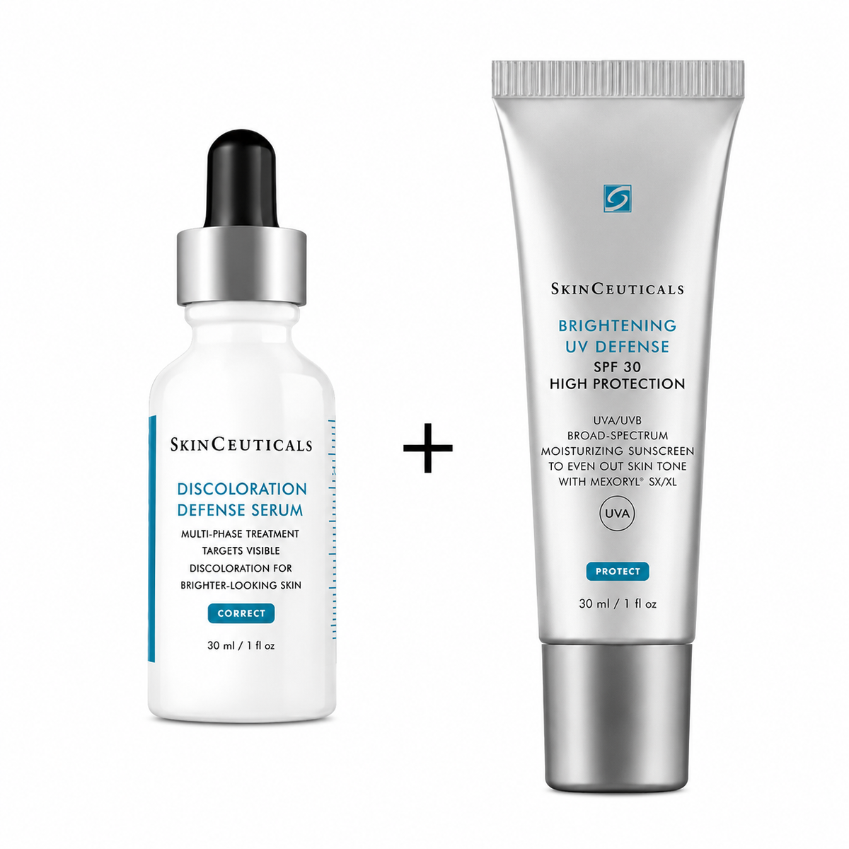 Skinceuticals Discolouration serum 30ml and ultra spf50 30ml bundle 