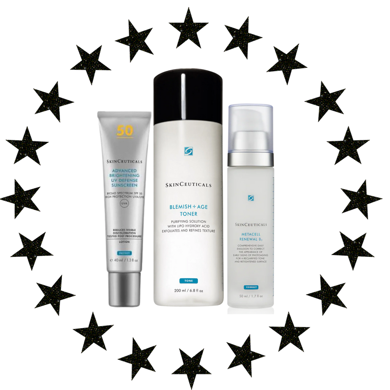 Skinceuticals Metacell Renewal B3 50ml + Brightening UV Defense SPF 30 30ml + Blemish + Age Toner 200ml Bundle