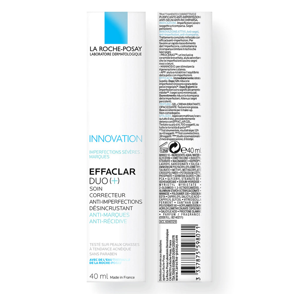 La Roche-Posay Effaclar Duo+ Unifiant Light Tinted Moisturiser 40ml