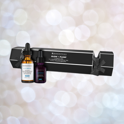 SkinCeuticals C E Ferulic 30ml Glow + Plump Gift Box Bundle