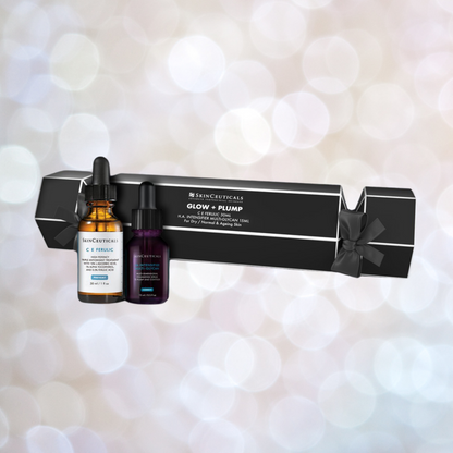 SkinCeuticals
Glow + Plump
Ce Ferulic 30ml
HA Intensifier MultiGlycan 15ml
For Dry Normal & Ageing Skin