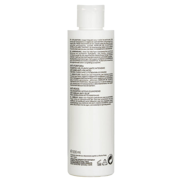 La Roche-Posay Kerium Oily Dandruff Gel Shampoo 200ml