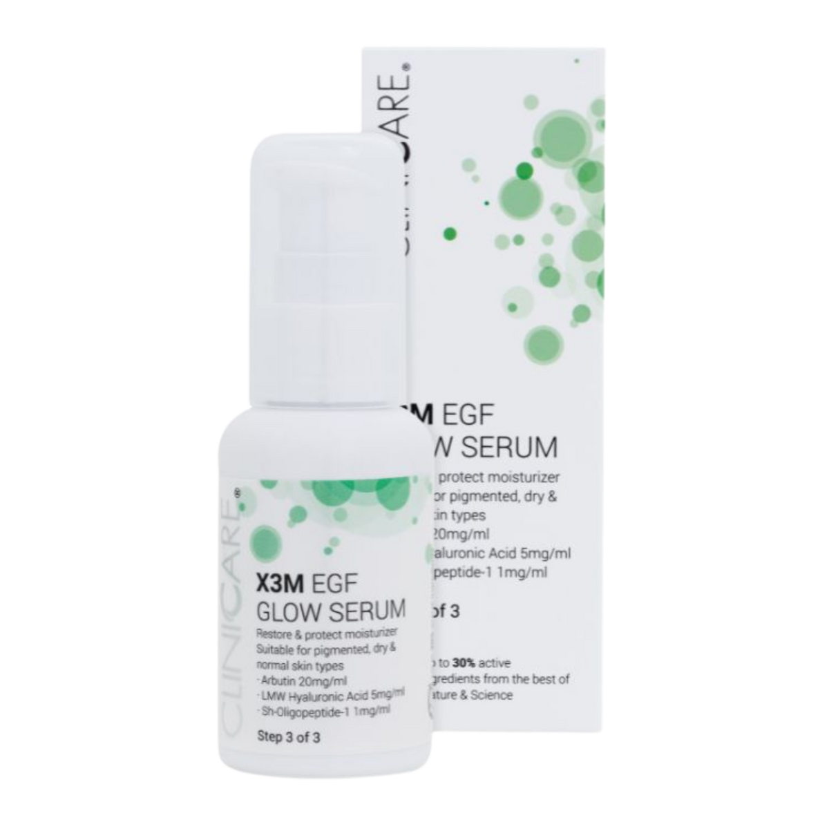 ClinicCare X3M EGF Glow Serum 50ml ClinicCare