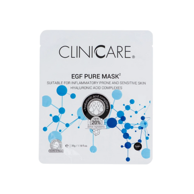 ClinicCare EGF Pure Mask For Sensitive Skin 1 Sheet