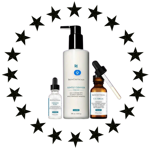 Skinceuticals Hydrate & Brighten Bundle  CE Ferulic 30ml + Gentle Cleanser Cream 190ml + Hydrating B5 15ml