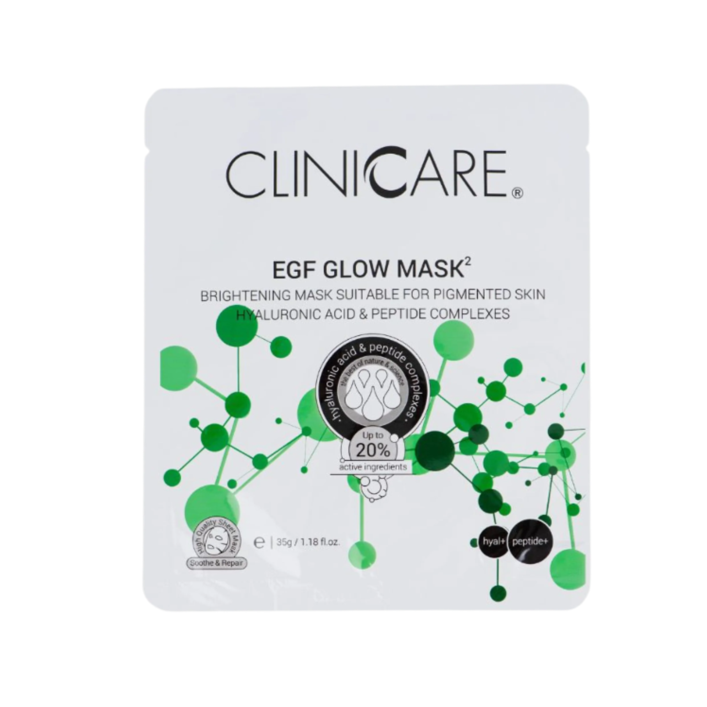 ClinicCare EGF Glow Mask