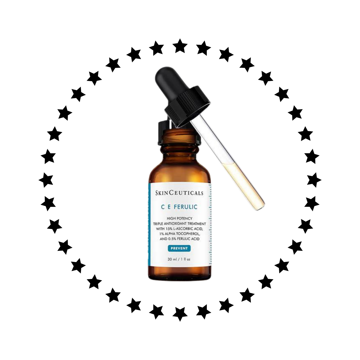 SkinCeuticals CE Ferulic Vitamin C ANTIOXIDANT SERUM GEGEN SICHTBARE ZEICHNUNGEN DER ALTERUNG 30ML