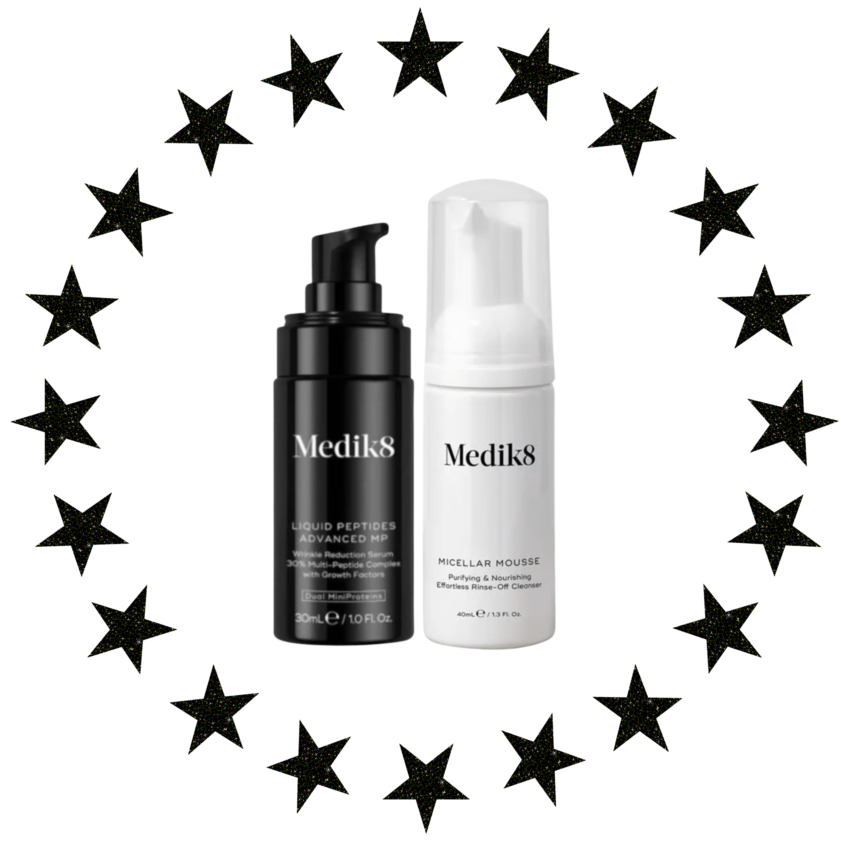 Medik8 Liquid Peptides 30ml + Gentle Cleanse 40ml