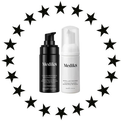 Medik8 Liquid Peptides 30ml + Gentle Cleanse 40ml