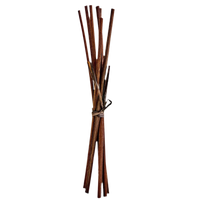 A bundle of brown VOYA reed sticks tied together for use in a reed diffuser.