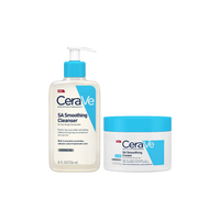 Cerave Bundle SA Cleanser + SSA Smoothing Cream 