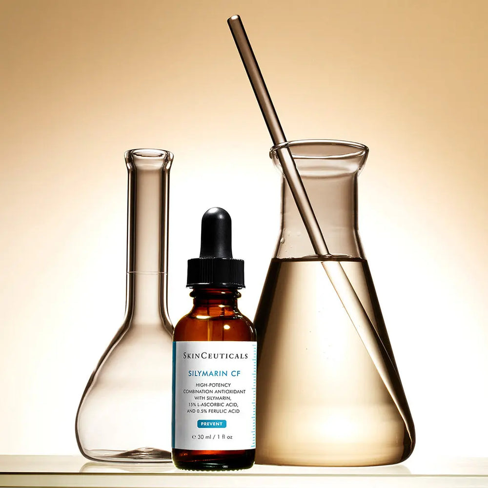 SkinCeuticals Silymarin CF 30ml + Free Blemish + Age Defense 15ml Bundle Skincare Bundle
