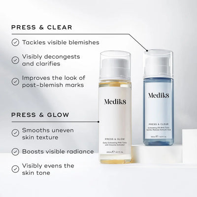 Medik8 Press and Glow Star Deal 200ml