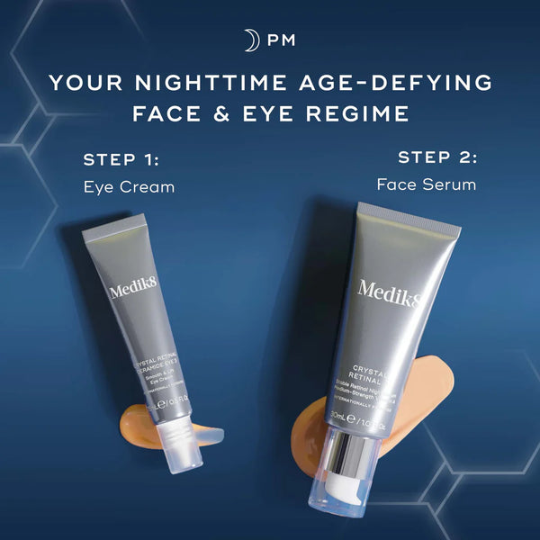 Medik8 Retinal Rewind Bundle Crystal Retinal 3 30ml +
Crystal Retinal Ceramide Eye 3 15ml