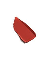 Jane Iredale Colorluxe lipstick 'scarlet' swatch on a white background