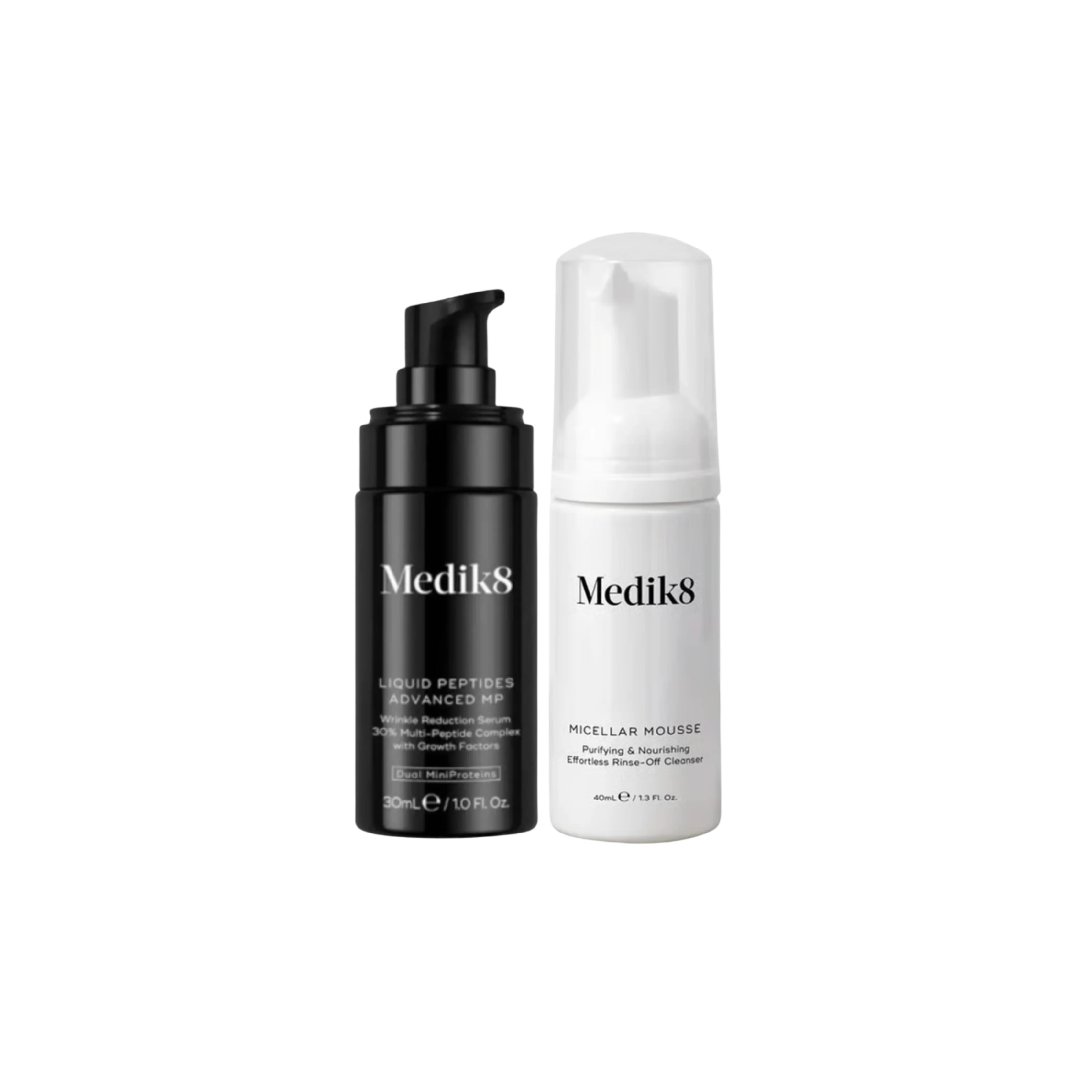 Medik8 Liquid Peptides 30ml + Gentle Cleanse 40ml