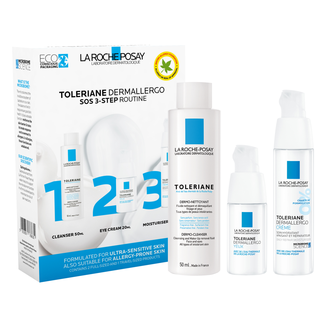 La Roche-Posay Toleriane Dermallergo SOS 3-Step Kit