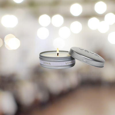 VOYA Lavender, Rose & Camomile Travel Candle