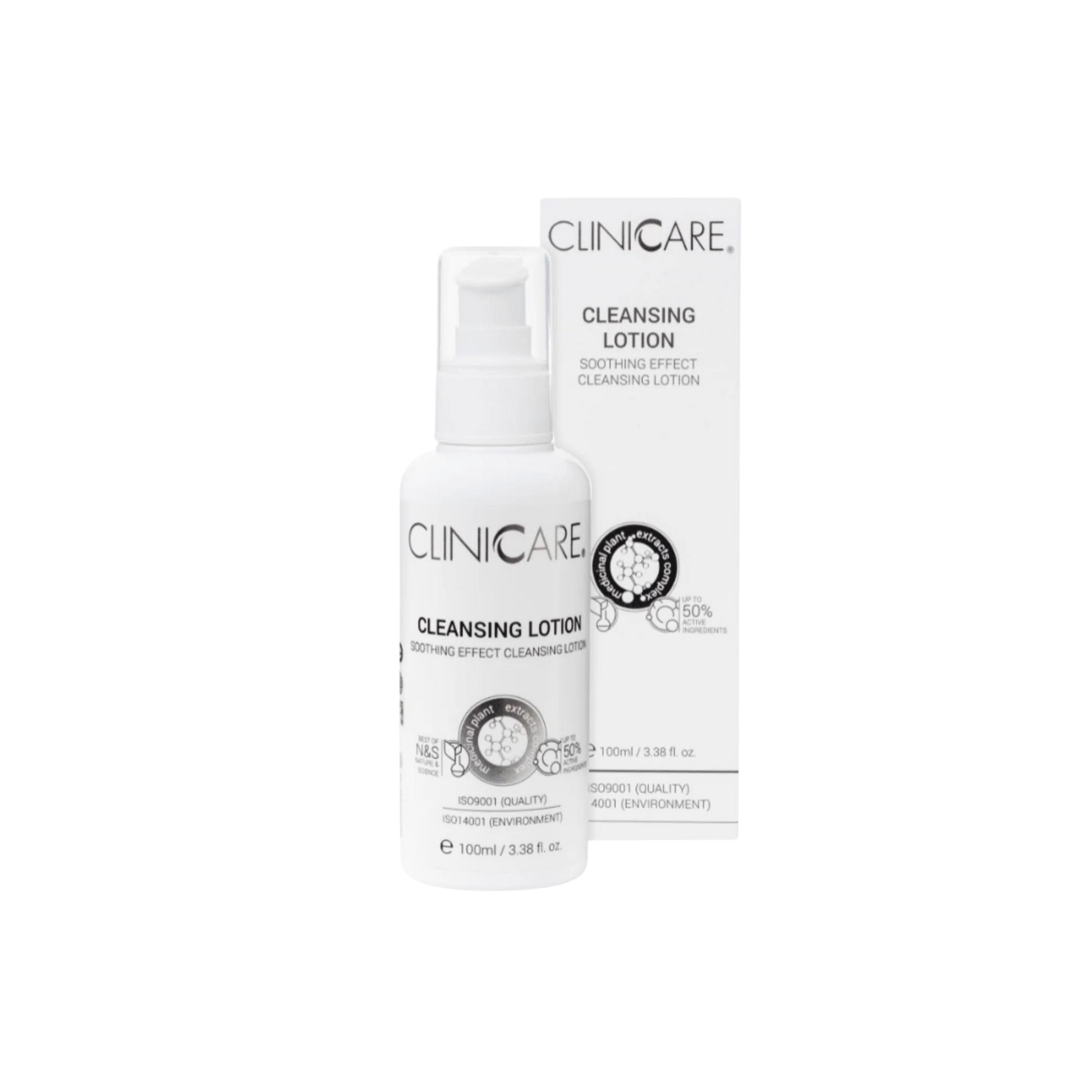 ClinicCare vegan Swedish cleansing lotion face cleaning skin cleansing lotion 