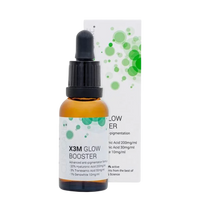 ClinicCare X3M Glow Booster skincare product with a dropper,