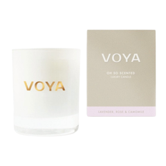 VOYA Oh So Scented Candle Lavender Rose and Chamomile