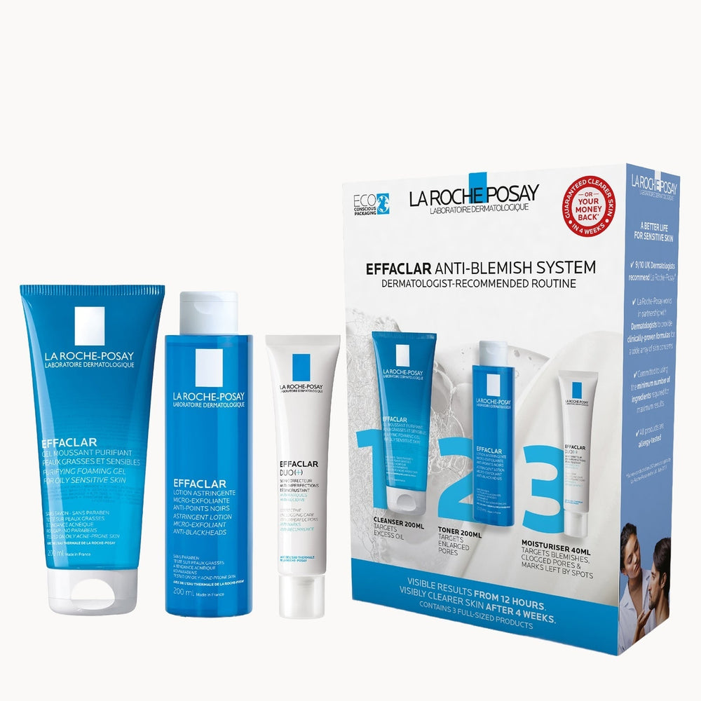 La Roche-Posay Effaclar 3-Step Anti-Blemish System Kit