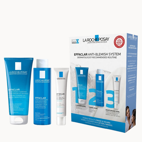 La Roche-Posay Effaclar 3-Step Anti-Blemish System Kit