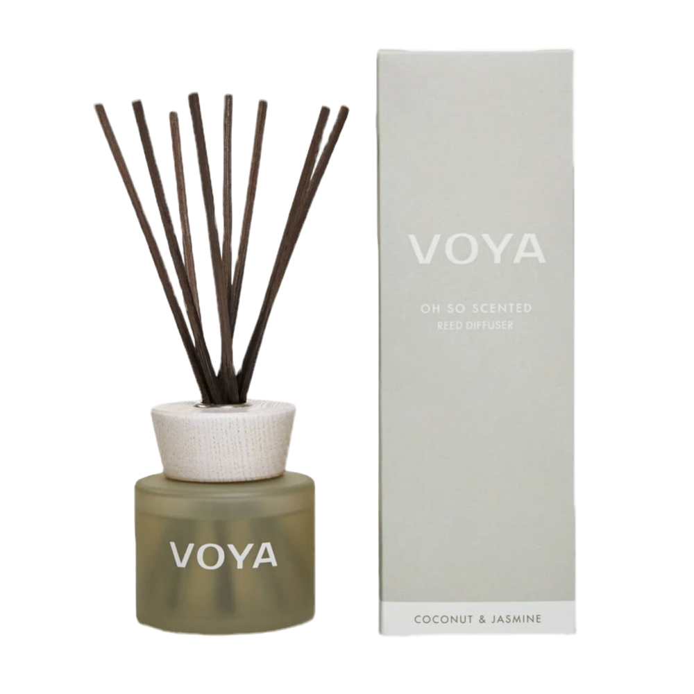 Irish organic coconut and Jasmin reeds fragrance 