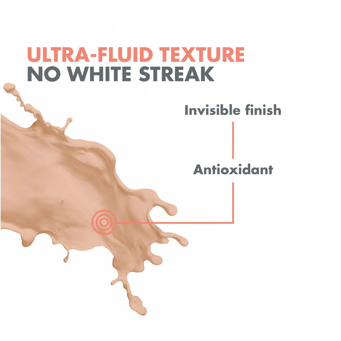 Avène VHP Mineral Tinted Fluid SPF50+ 40ml — application technique