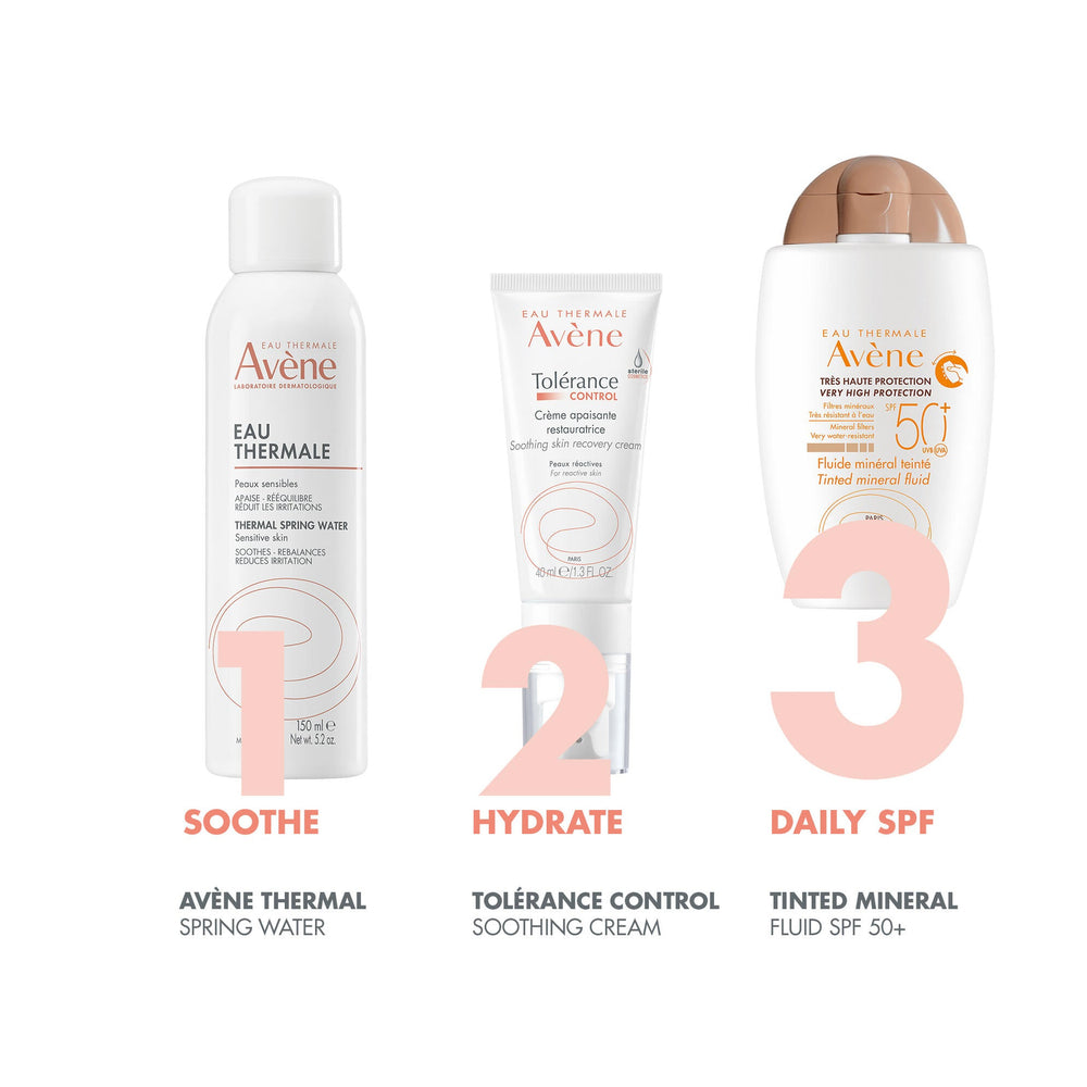 Avène VHP Mineral Tinted Fluid SPF50+ 40ml — packaging detail