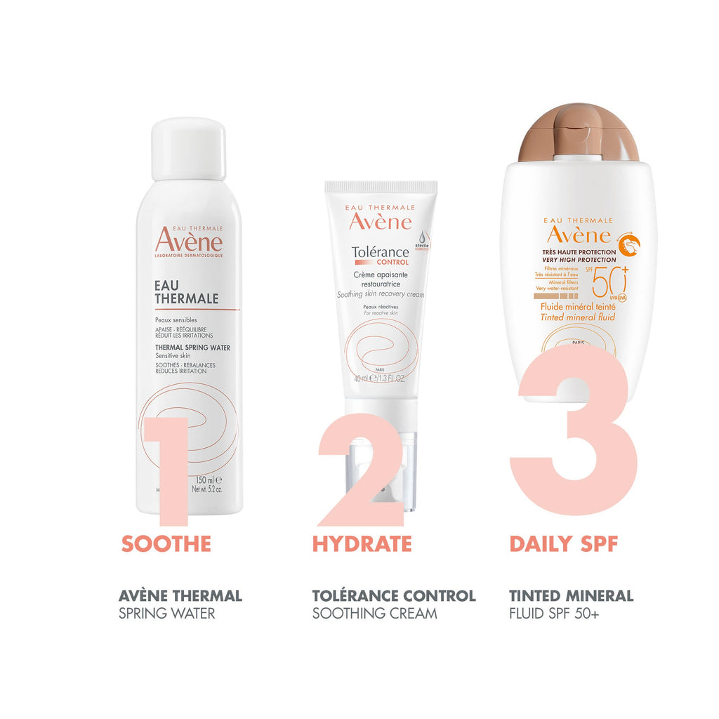 Avène VHP Mineral Tinted Fluid SPF50+ 40ml — packaging detail