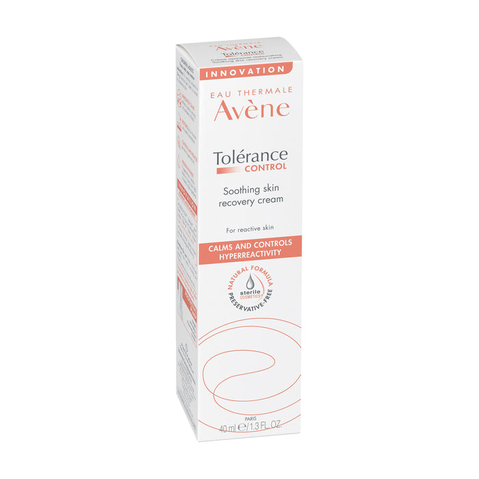 Avène Tolérance Control Recovery Cream 40ml — packaging detail