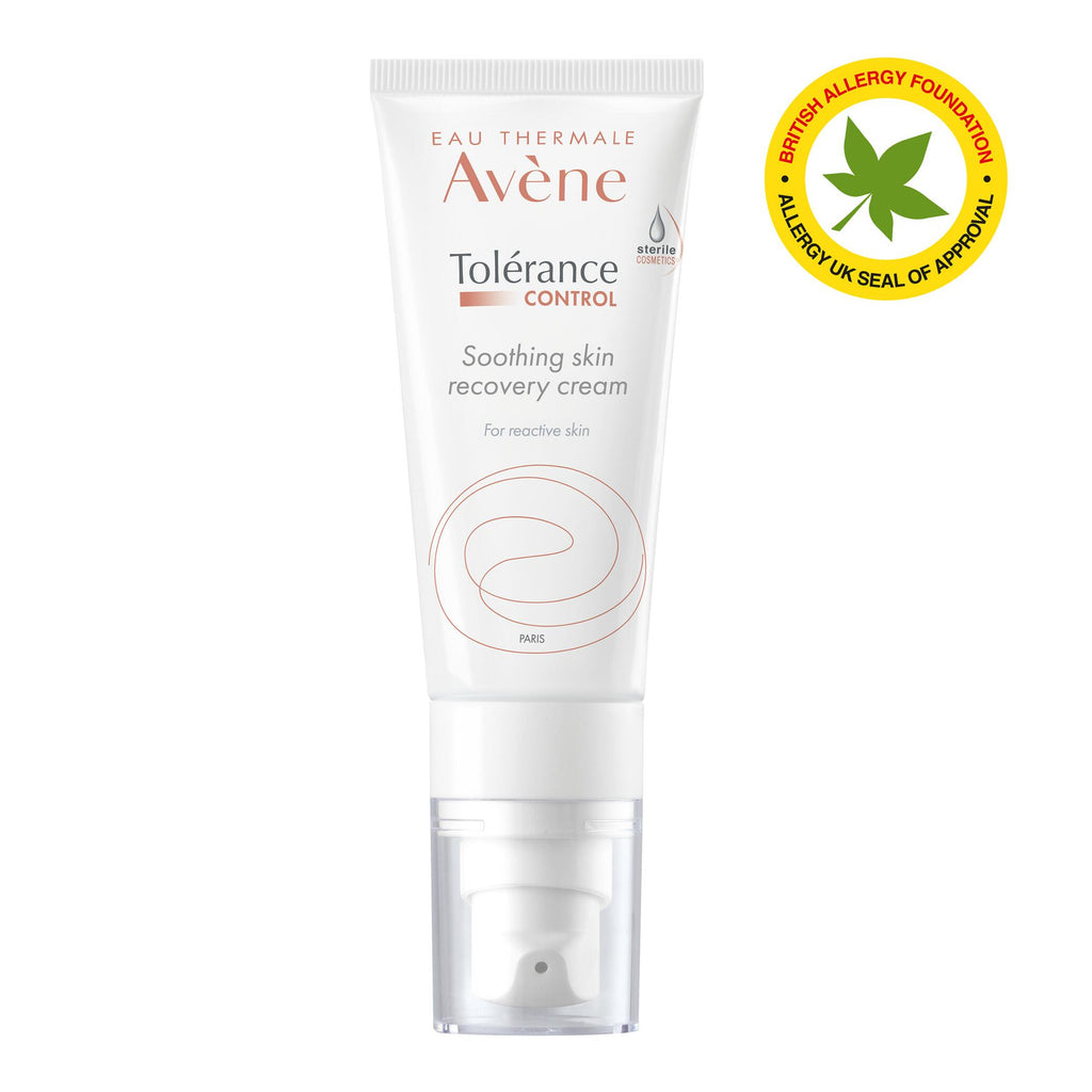 Avène Tolérance Control Recovery Cream 40ml — minimalist cream for hypersensitive skin