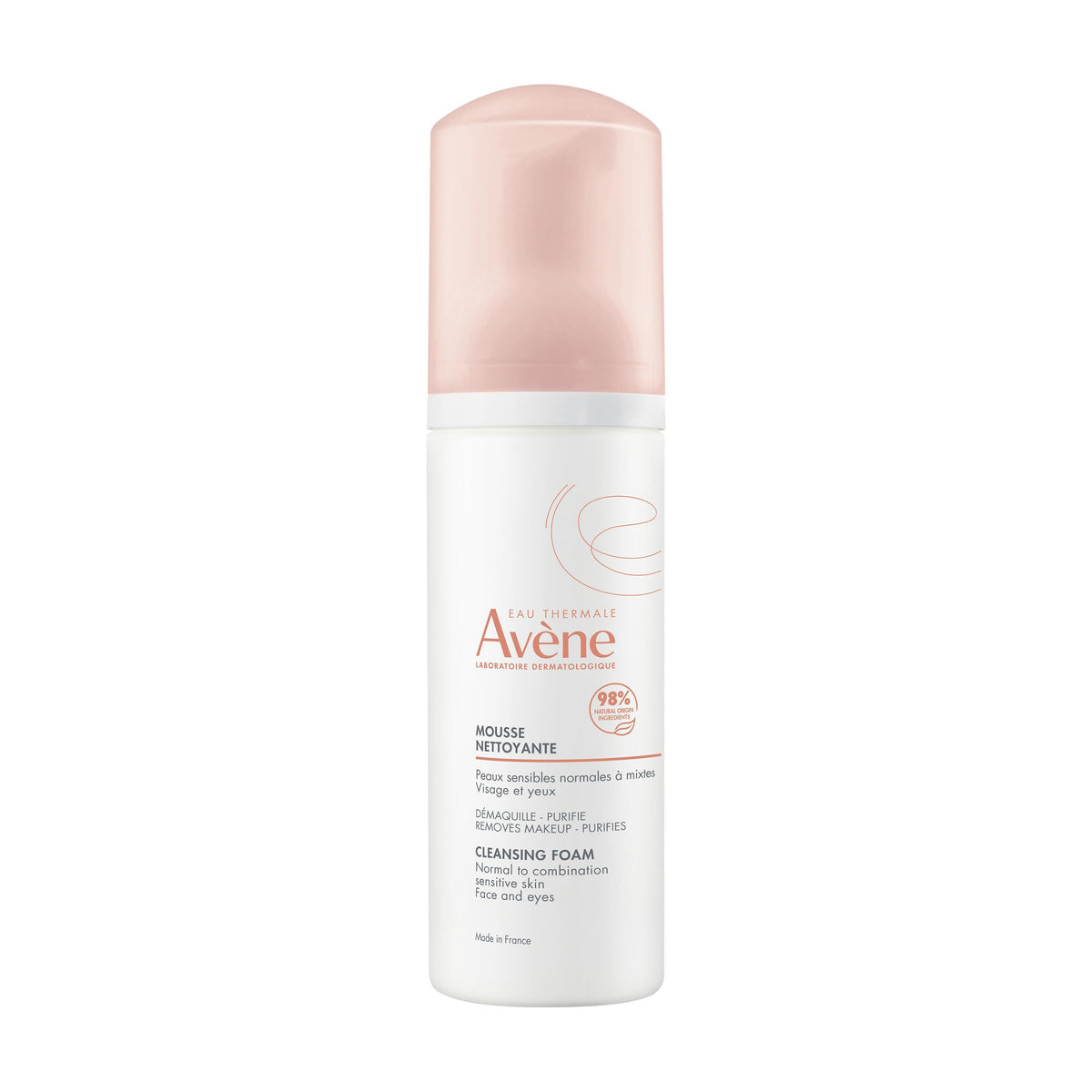 Avène Cleansing Foam 150ml — gentle foaming cleanser for fragile and sensitive skin