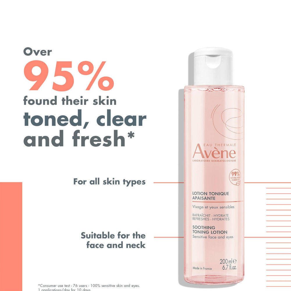 Avène Soothing Toning Lotion 200ml — packaging detail