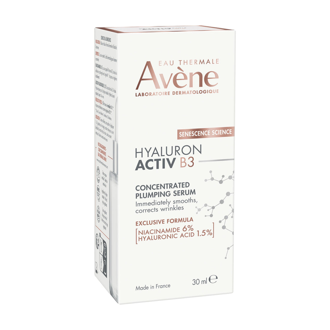 Avène Hyaluron Activ B3 Plumping Serum 30ml — application technique
