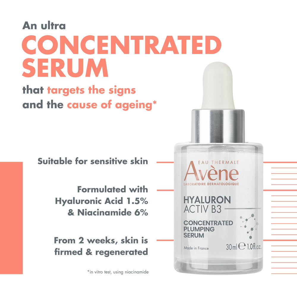 Avène Hyaluron Activ B3 Plumping Serum 30ml — packaging detail
