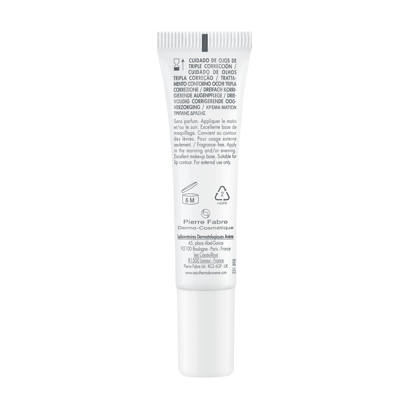 Avène Hyaluron Activ B3 Eye Care 15ml — packaging detail