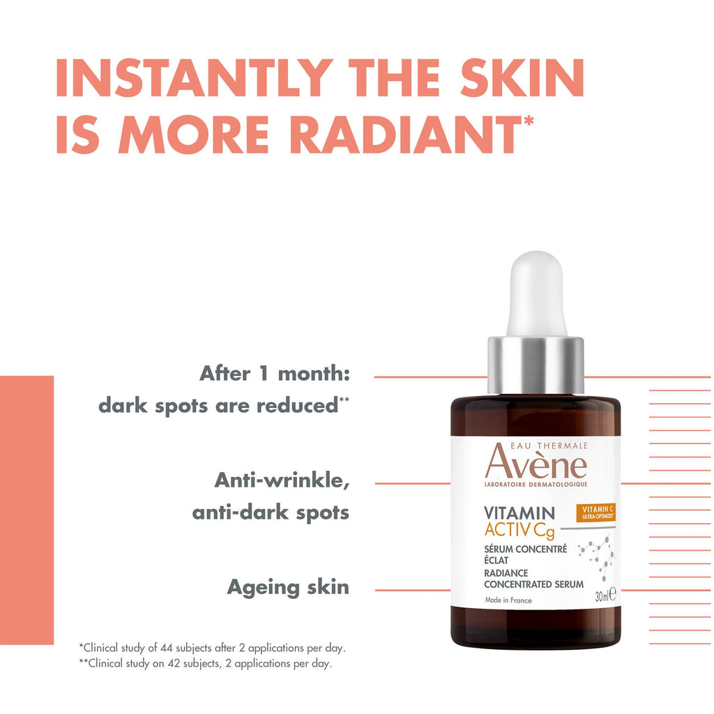 Avène Vitamin Activ Cg Radiance Serum 30ml — packaging detail