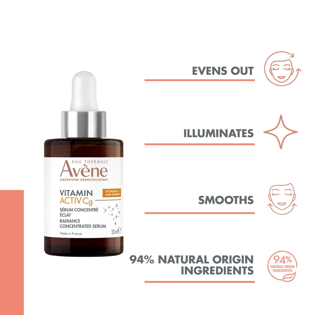 Avène Vitamin Activ Cg Radiance Serum 30ml — packaging detail