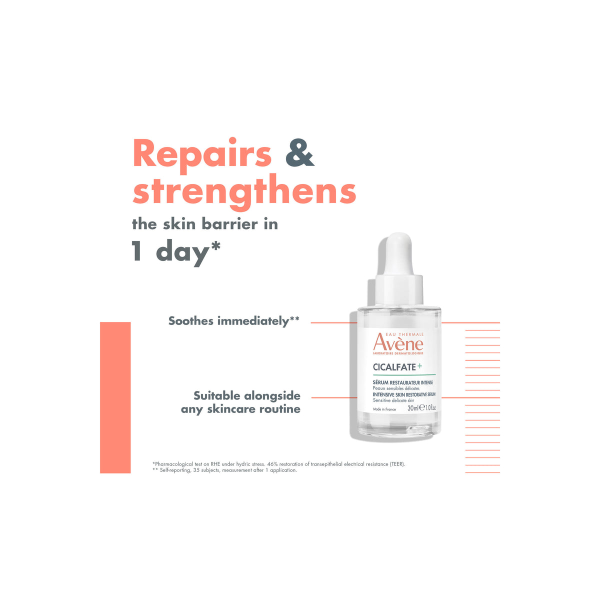 Avène Cicalfate+ Intensive Restorative Serum 30ml — application technique